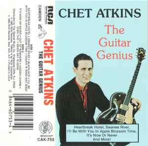 Chet Atkins - The Guitar Genius - Used Cassette 1985 RCA Tape - Country