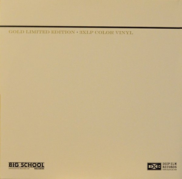 The Appleseed Cast – Low Level Owl: Volumes I + II - Mint- 3 LP Record (VG+ cover) 2012 Big School Deep Elm Gold Vinyl - Alternative Rock / Emo / Post Rock - Shuga Records