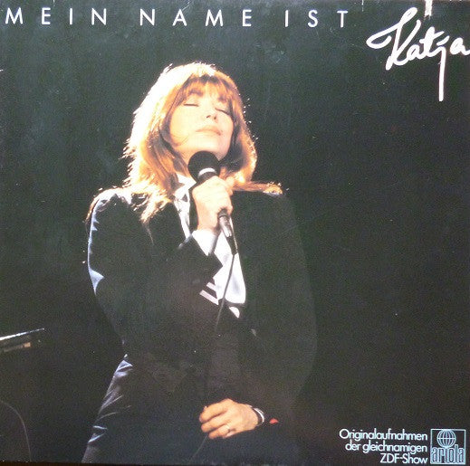 Katja Ebstein - Mein Name Ist Katja - VG+ LP Record (VG- cover) 1982 Ariola Germany Original Vinyl - Pop / Chanson