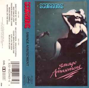 Scorpions - Savage Amusement - Used Cassette 1988 Mercury Tape - Hard Rock