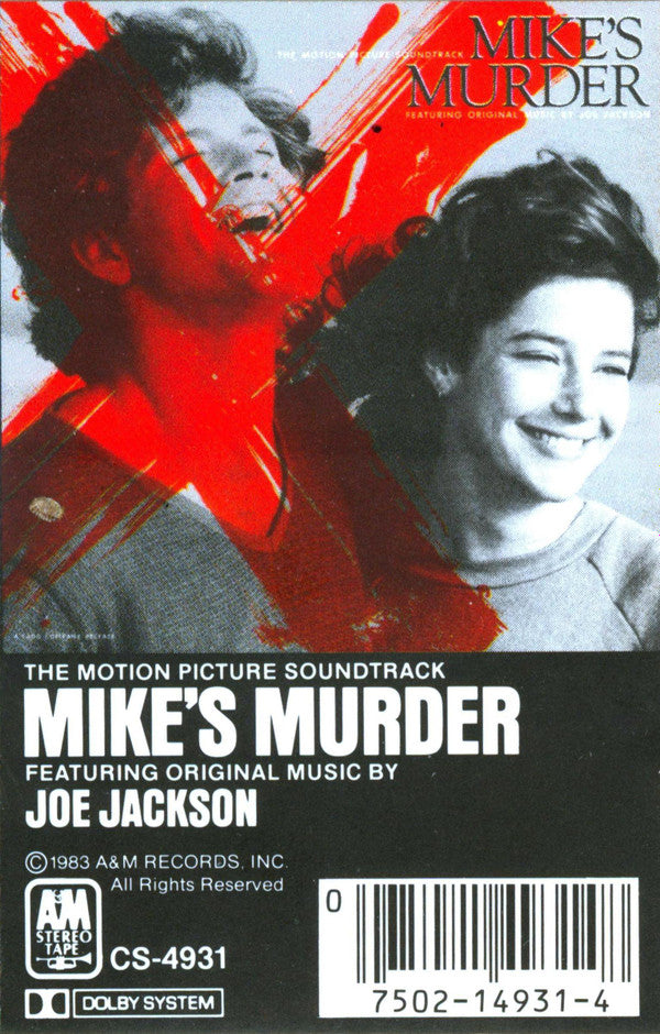 Joe Jackson - Mike's Murder - Used Cassette 1983 A&M Tape - Cool Jazz