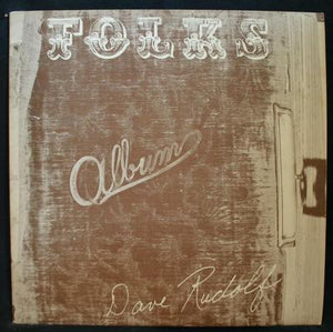 Dave Rudolf - Folks - VG+ LP Record 1976 Tunesmythe Private Press Outsider Illinois USA Vinyl & Book - Folk / Psychedelic