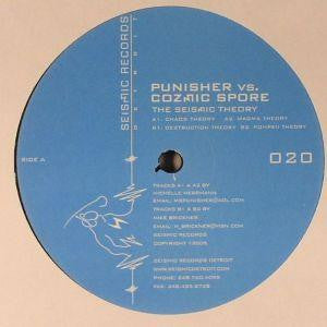 Punisher vs. Cozmic Spore - The Seismic Theory - New 12" Single Record 2005 Seismic Records Detroit Vinyl - Techno