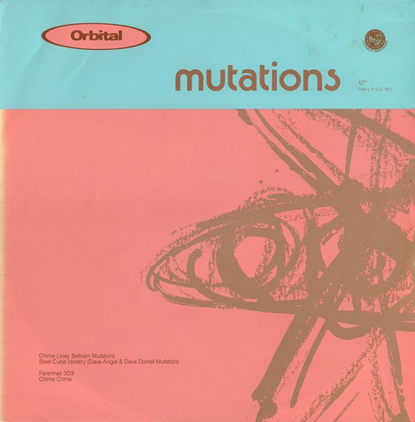 Orbital - Mutations EP - VG+ 12" Record 1992 FFRR UK Original Vinyl - Techno / Trance - Shuga Records