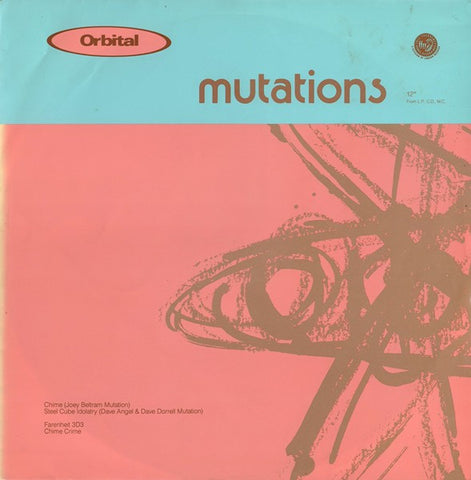 Orbital - Mutations EP - VG+ 12" Record 1992 FFRR UK Original Vinyl - Techno / Trance - Shuga Records