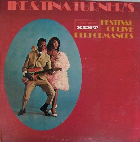 Ike & Tina Turner - Ike & Tina Turner's Festival Of Live Performances - VG+ LP Record 1970 Kent USA Original Vinyl - Soul / Funk / Rhythm & Blues