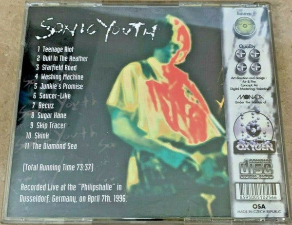 Sonic Youth - Hallucinogenic Preserve - VG+ CD 1996 Monada Czech Republic RARE Unofficial - Alternative Rock