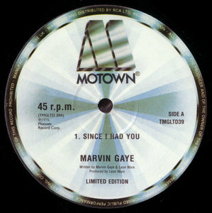 Marvin Gaye - Since I Had You - Mint- 12" Single Record 1976 Motown UK Vinyl - Soul / Funk - Shuga Records