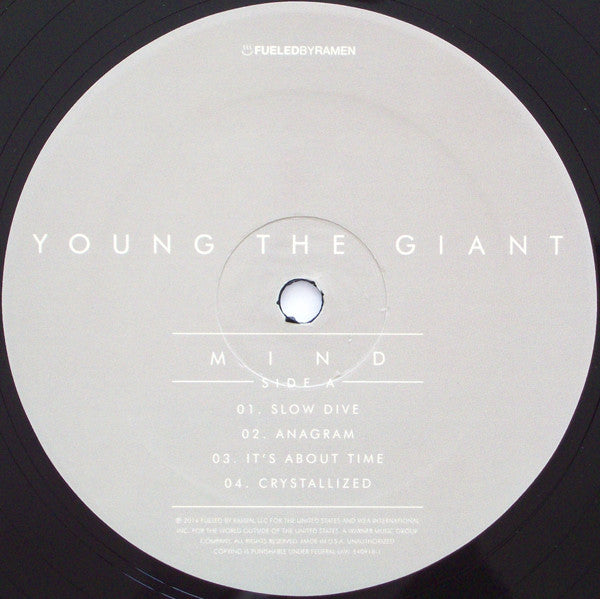 Young The Giant – Mind Over Matter - Mint- 2 LP Record 2014 Fueled By Ramen USA Vinyl & Insert - Alternative Rock / Indie Rock - Shuga Records