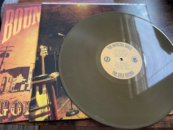 The Bouncing Souls - The Gold Record (2006) - Mint- LP Record 2011 Gold Vinyl - Punk Rock