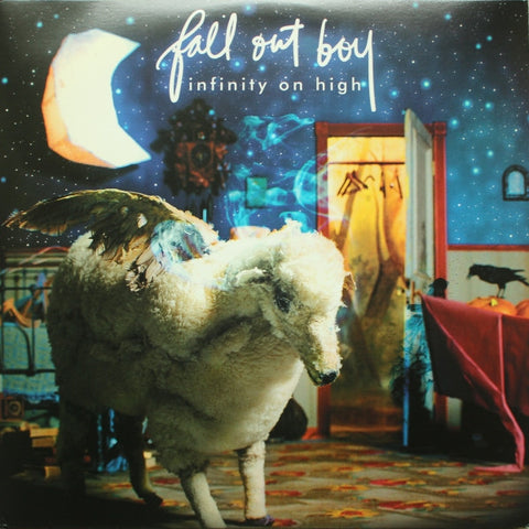 Fall Out Boy - Infinity On High (2007) - Mint- 2 LP Record 2016 Island Decaydance Fueled By Ramen Clear With Blue And White Splatter Vinyl & Insert - Alternative Rock / Pop Punk