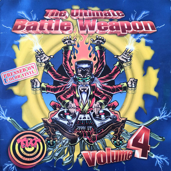 DJ Twist - The Ultimate Battle Weapon Volume 4 - VG+ LP Record Twist-N-Tangle USA Pink & Red Marble Vinyl - Hip Hop / DJ Battle Tool - Shuga Records