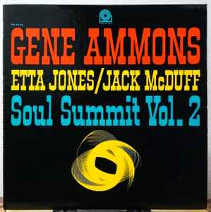 Gene Ammons / Etta Jones / Jack McDuff – Soul Summit Vol. 2 - VG- (Low Grade) 1963 Mono (Original Press) - Jazz