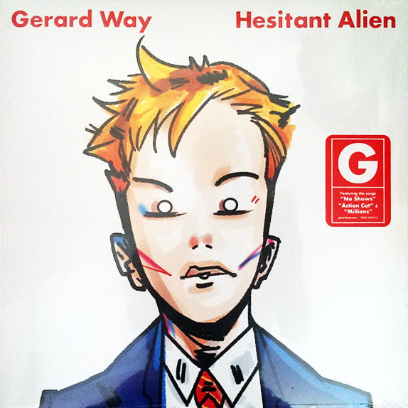 Gerard Way - Hesitant Alien - Mint- LP Record 2016 Reprise USA Vinyl - Alternative Rock / Pop Punk / Glam - Shuga Records