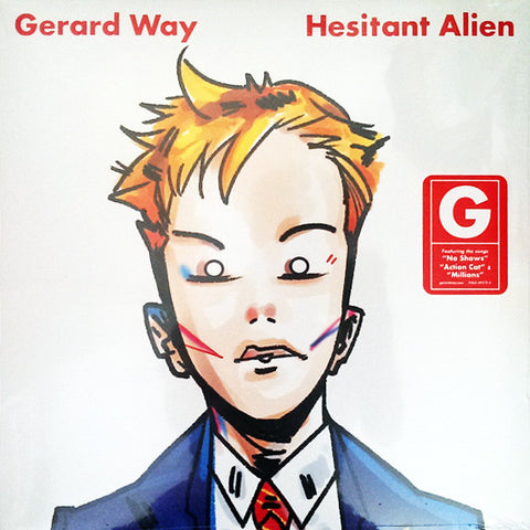 Gerard Way - Hesitant Alien - Mint- LP Record 2016 Reprise USA Vinyl - Alternative Rock / Pop Punk / Glam - Shuga Records