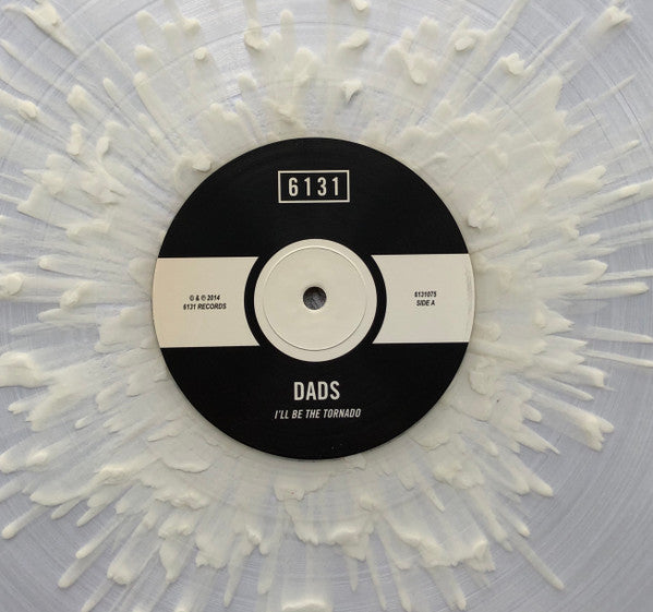 Dads - I'll Be The Tornado - Mint- LP Record 2014 USA 6131 Records Clear With White Splatter Vinyl & Insert - Emo / Punk / Indie Rock