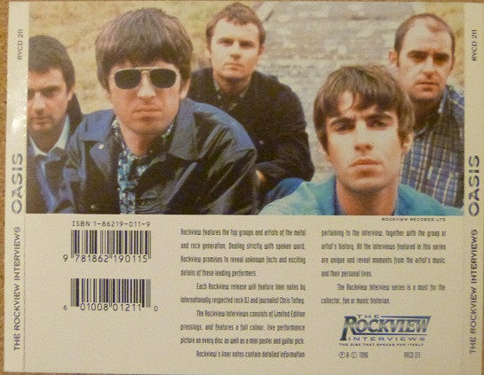 Oasis - The Story And The Glory - VG+ CD 1996 Rockview UK RARE Unofficial - Interview / Non-Music