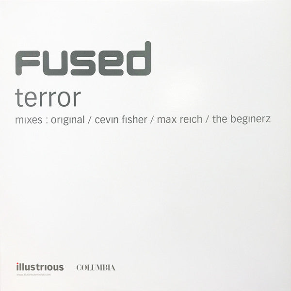 Fused - Terror - VG+ 2x 12" Single Record 2002 Illustrious UK Promo Vinyl - House