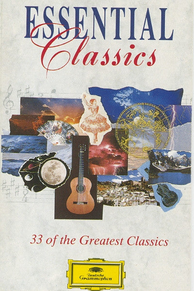 Various - Essential Classics - Used 2 Cassette Box Set 1990 Deutsche Grammophon Tape - Classical