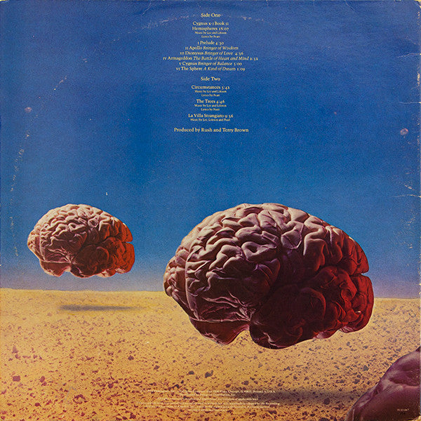 Rush - Hemispheres - VG+ LP Record 1978 Mercury USA Original Vinyl - Hard Rock / Prog Rock