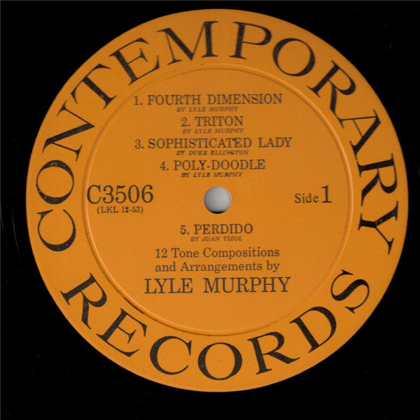 Lyle Murphy 's Music With André Previn, Curtis Counce, Buddy Collette, Shelly Manne – 'Gone With The Woodwinds!' - Mint- LP Record 1957 Contemporary USA Mono Vinyl - Jazz / Twelve-tone / Modern