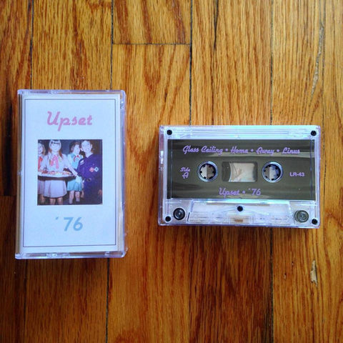 Upset - '76 - New Cassette EP 2015 Lauren USA Clear Tape - Indie Rock