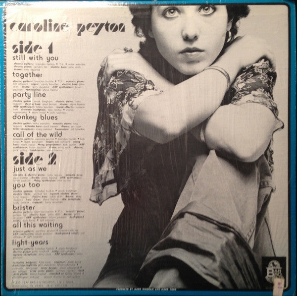 Caroline Peyton - Intuition - VG+ LP Record 1977 Bar-B-Q USA Private Indiana Vinyl - Soul-Jazz / Disco / Funk / Bossa Nova