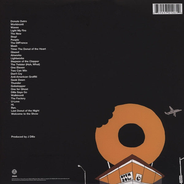 J Dilla ‎– Donuts - Smile Cover (2006) - VG+ 2 LP Record 2013 Stones Throw USA Vinyl - Hip Hop / Instrumental - Shuga Records