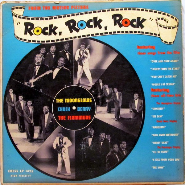 Various , Rock, Rock, Rock - VG LP Record (VG- cover) 1956 Chess USA Mono Original Vinyl - Rock & Roll / Doo Wop /Soundtrack - Shuga Records