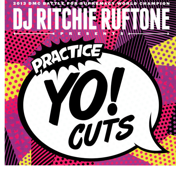 Ritchie Ruftone - Practice Yo! Cuts - Mint- 12" EP Record 2014 Turntable Training Wax Europe Purple Vinyl - Hip Hop / DJ Battle Tool - Shuga Records