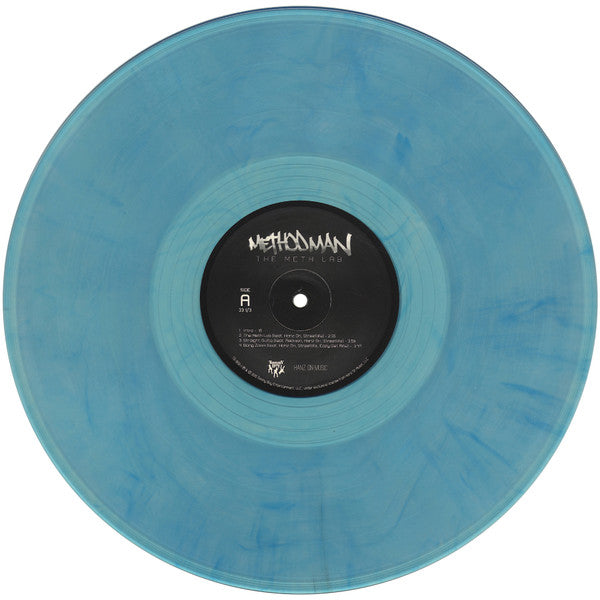 Method Man - The Meth Lab - VG+ 2 LP Record 2015 Tommy Boy Hanz On Music USA Blue Ice Vinyl - Hip Hop - Shuga Records