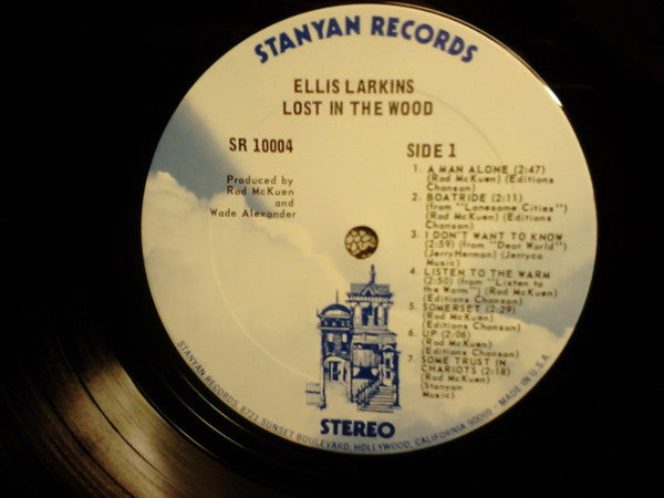 Ellis Larkins – Lost In The Wood - LP Record 1970 Stanyan USA Vinyl - Jazz