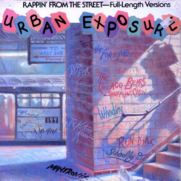 Various - Urban Exposure - VG+ LP Record 1986 K-Tel USA Vinyl - Hip Hop / Electro