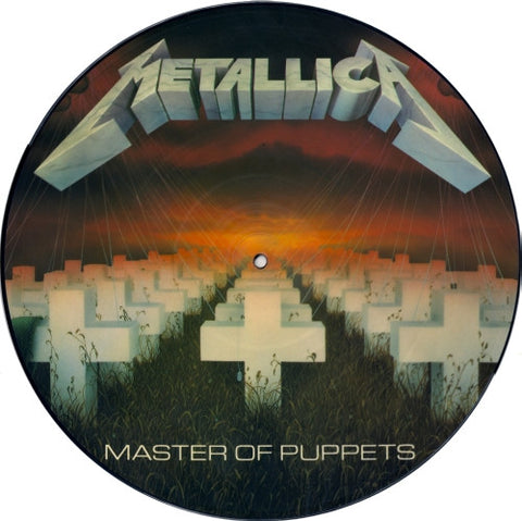 Metallica - Master Of Puppets - VG+ LP Record 1986 Music For Nations UK Picture Disc Vinyl - Rock / Thrash / Heavy Metal