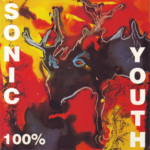 Sonic Youth - 100% - VG+ CD 1993 Bundy Records Germany RARE Unofficial - Alternative Rock