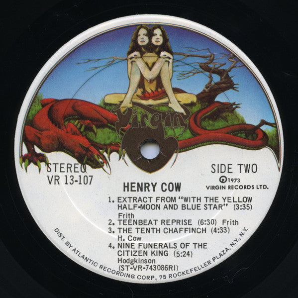 Henry Cow - Legend - Mint- LP Record 1973 Virgin USA Original Press Vinyl - Prog Rock / Free Improvisation Jazz / Art Rock