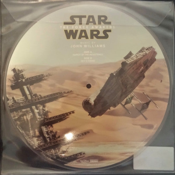 John Williams - Star Wars: The Force Awakens (March Of The Resistance / Rey's Theme) - New 10" EP Record Store Day 2016 Walt Disney Lucasfilm RSD Picture Disc Vinyl - Soundtrack - Shuga Records