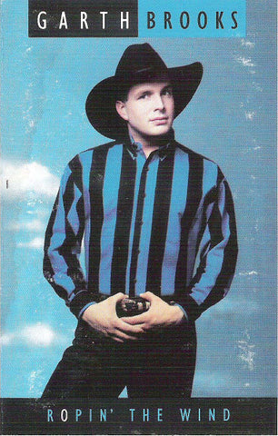 Garth Brooks - Ropin' The Wind - Used Cassette 1991 Liberty Tape - Country