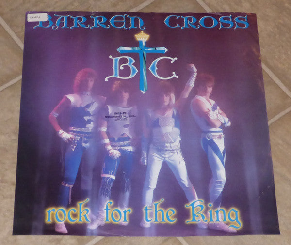 Barren Cross – Rock For The King - VG+ 12" Single Record 1986 Star Song Promo Vinyl & Press Sheets - Hard Rock / Heavy Metal (C