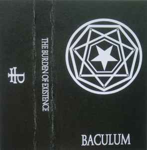 Baculum - The Burden of Existence - Used Cassette 2016 Phage Tape - Noise - Shuga Records