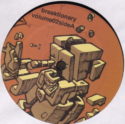 DJ Q-Bert - Breaktionary Volume 2 - VG+ LP Record 2006 Spinternal Organs UK Vinyl - Hip Hop / DJ Battle Tool / Cut-up/DJ - Shuga Records