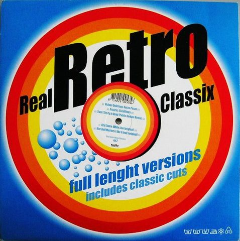 Various - Real Retro House Classix EP 2 - VG+ (VG- cover) 12" Record 2001 Mostiko Belgium Vinyl - Hard House / Gabber / Hardcore