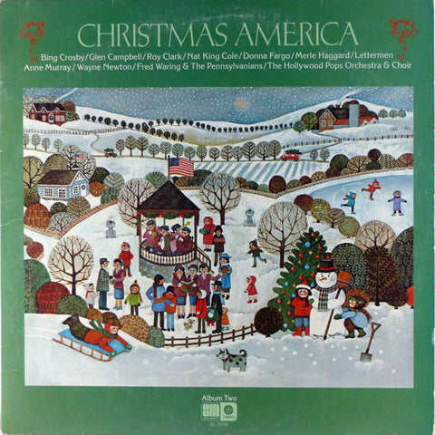 Various ‎– Christmas America Album Two - Mint- LP Record 1974 Capitol USA Vinyl - Holiday / Pop / Jazz - Shuga Records