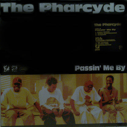 The Pharcyde - Passin' Me By / Pork' - VG+ (vg- cover) 12" Single Record 1993 Delicious Vinyl USA Original & Hype Sticker - Hip Hop - Shuga Records