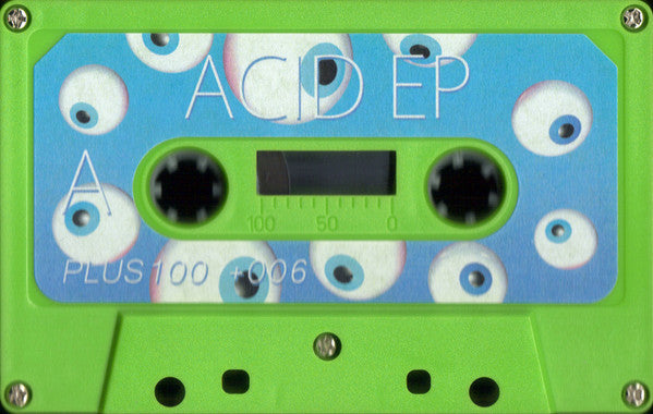 Vaperror - Acid EP / Acid Arcadia - New Cassette 2016 Plus100 Green Tape - Electronic / Acid / Juke / Footwork - Shuga Records