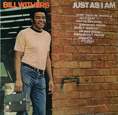 Bill Withers - Just As I Am - VG- (low grade Vinyl) LP Record 1971 Sussex A&M Germany Vinyl - Soul / Rhythm & Blues - Shuga Records