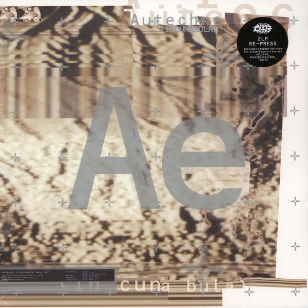 Autechre - Incunabula (1993) - VG+ 2 LP Record 2016 Warp UK Vinyl - IDM / Techno / Ambient