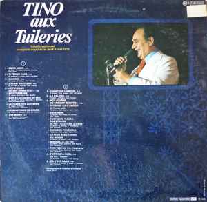 Tino Rossi - Tino Aux Tuileries (Gala Exceptionnel Enregistré En Public Le 3 Juin 1976) - VG+ LP Record 1976 EMI Columbia France Vinyl - Pop / French Chanson - Shuga Records