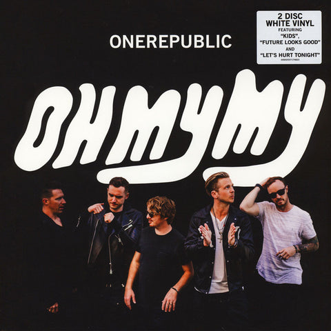 OneRepublic - Oh My My - New 2 LP Record 2016 Interscope White Vinyl - Pop Rock - Shuga Records