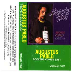 Augustus Pablo - Rockers Come East - Used Cassette 1987 Message Tape - Dub / Reggae